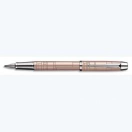 PARKER STYLO PLUME MOYENNE IM PREMIUM CORPS ROSE MÉTALLIQUE,ATTRIBUTS CHROMÉS (CT)
