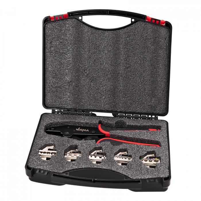 Pince à sertir pour cosses électriques cw 6 - coffret 6 pièces_0
