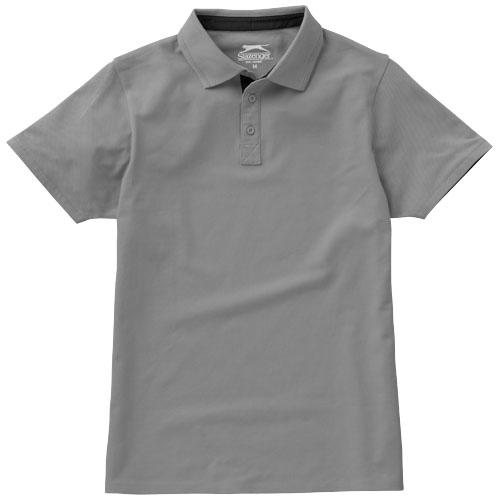 Polo manches courtes Hacker 33096903 - col côte en tricot plat, 100% coton, 220 g/m²_0