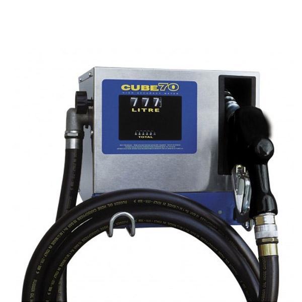 Pompe électrique Gasoil CUBE 70 K 33 - GNR, diesel, fioul - Auto-amorçante - CEMO - Réf. 7887_0