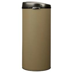 Rossignol - Poubelle 45L à ouverture automatique SENSITIVE - gris olive - gris métal 93574_0