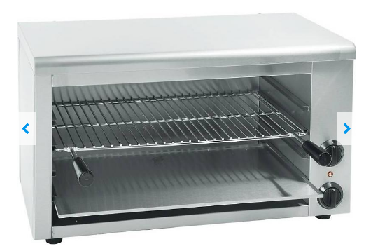 Salamandre inox type 800 - 50°c à 250°c - 3,6kw - 800x450x470(h)mm_0