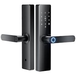 Serrure Connectée WiFi Empreinte Mot De Passe Avec Sécurité Avancée YONIS - 3615617108772_0