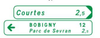 Signalisation cyclable DV 43A - Panneau routier 300x200 mm_0