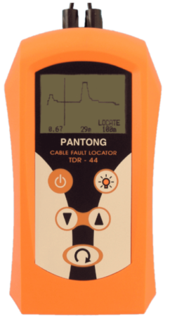Échomètre portable 3 km simple trace - Pantong TDR44 - Localisation des défauts de paires torsadées_0