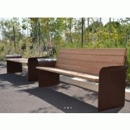 Banc public Esquirol - moderne et robuste - longueur 2066 mm_0
