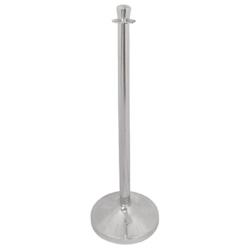 Bolero Délinéateur en acier inoxydable avec face supérieure plate - inox S653_0