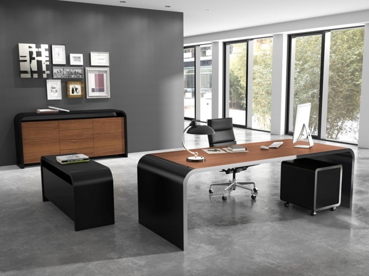 Bureau de direction style industriel en métal - HIGHLINE_0