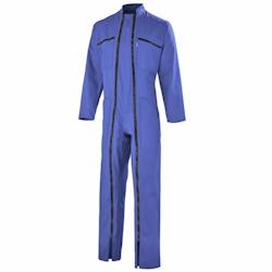 Cepovett - Combinaison de travail 2 Zip coton majoritaire Essentiels Bleu Bugatti Taille 4XL - XXXXL bleu 3184373096321_0