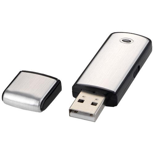 Clé USB publicitaire 2 Go Square - plastique et aluminium - référence 12352200_0