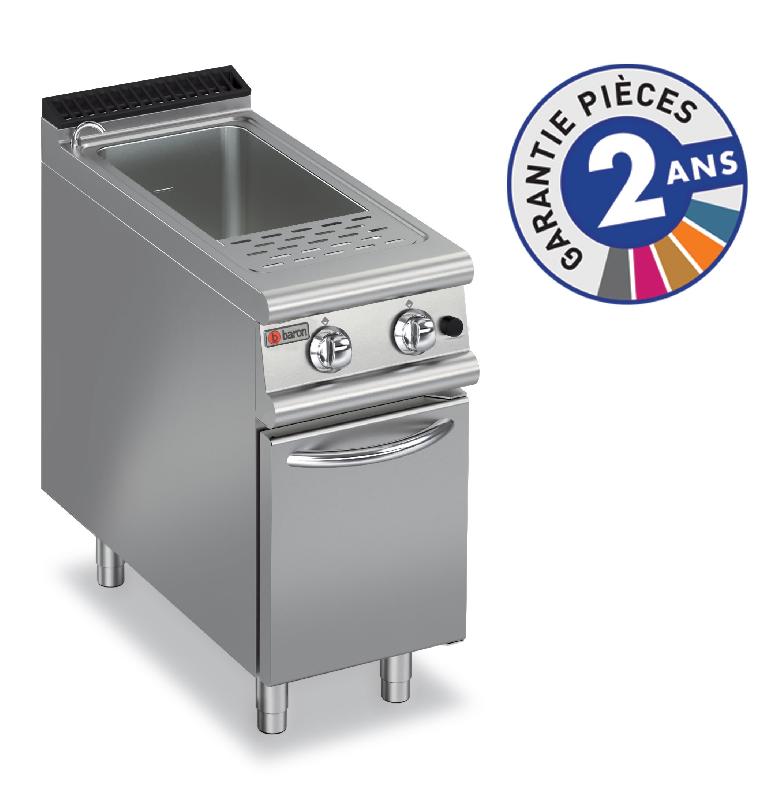 Cuiseur à pâtes gaz - 26 litres - Gamme 700 - Baron 70CPG400 - avec cuve inox AISI 316 et 2 paniers_0