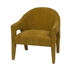 Fauteuil Aristid jaune -  Autre Tissu Amadeus 72.5x73 cm - jaune 3520071977010_0