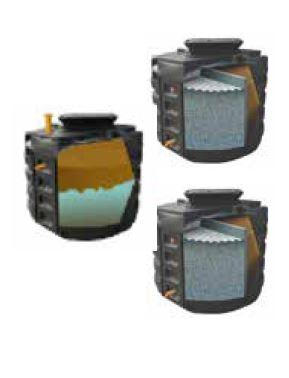 Filtre compact biofrance® roto passive - trois cuves pe rotomoulé 30 eh_0