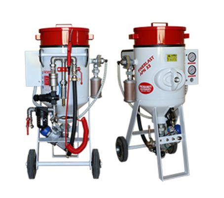 Fineblast APN - Machines de décapage Probanet - Aérogommeuses 33 à 60 litres avec doseur d'abrasif et commandes à distance_0