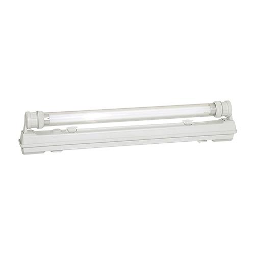 Luminaire étanche pour hotte professionnelle - Lampe tubulaire fluorescente T8 - Protection anti-éblouissement - TECHNITALIA_0