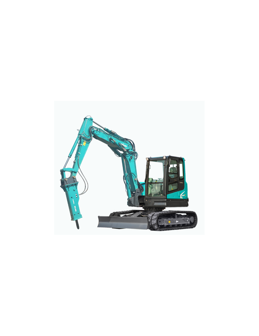 Mini-pelle compacte 9 tonnes SUNWARD SWE90UF-2PB - Moteur Yanmar 4TNV98C - Haute précision et 3 modes de travail_0