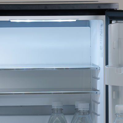 Minibar GREENBAR 60L - Silencieux, label énergétique A++, finition noire et éclairage LED - SKU: E-763-MINIBARAA_1