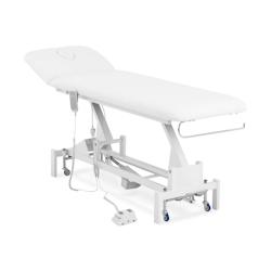 Physa - Physa Table De Massage Électrique Esthétique Professionnelle Kiné Lit Soin Ostéopathie Inclinable Lille Blanc (Max. 200 kg, - 4062859006868_0