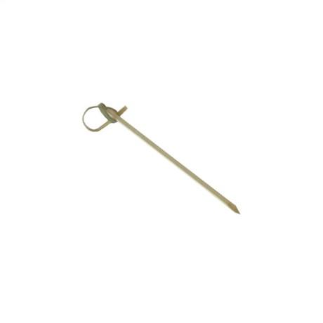 PIQUE RUBAN 15 CM BAMBOU NATUREL (VENDU PAR 100)