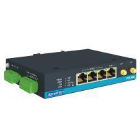 Routeur 4G industriel avec 4 x LAN, 1 x RS232, 1 x RS485, 1 DI/DO, -40 +75 °C - Référence: ICR-2631_0