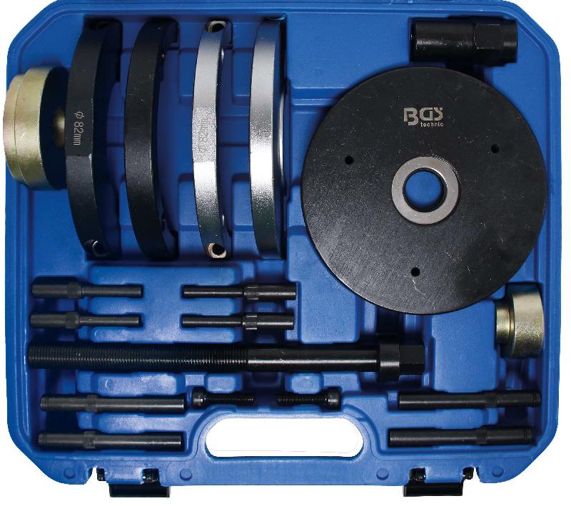 Coffret d'outils de roulement de roue - Compatible Ford Galaxy, S-Max, Land Rover Freelander 2, Volvo S80, V70, XC60, XC70 - Avec accessoires complets_0