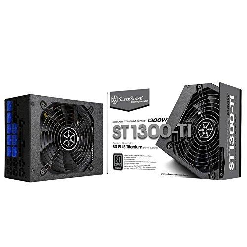 SILVERSTONE ST1300-TI - Alimentation électrique ATX 80 PLUS Titanium - 1300W - Câblage modulaire et condensateurs japonais_0
