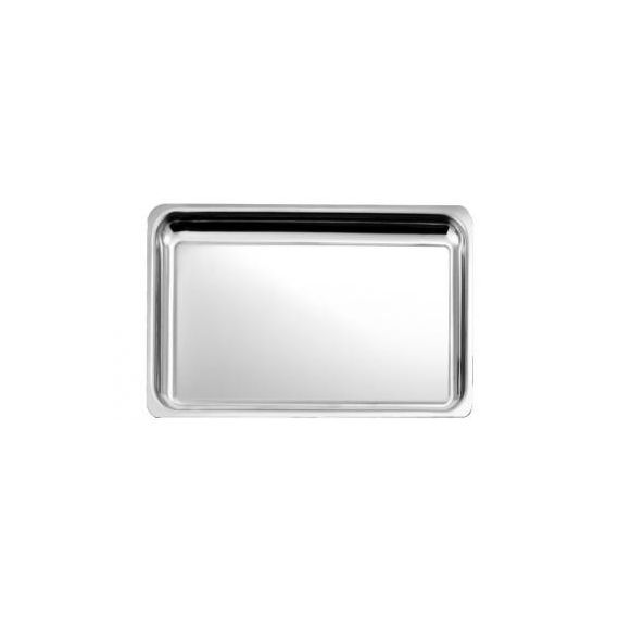 B2- plat de vitrine inox 44 cm_0