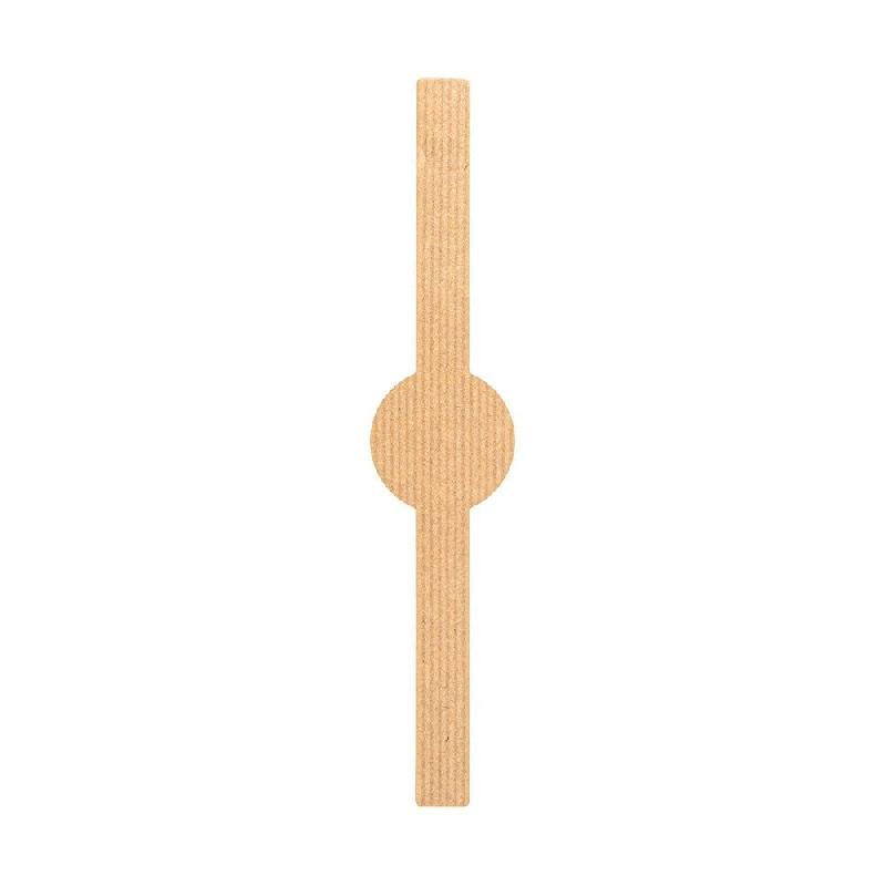 Bague autocollante kraft 4x20cm naturel - par 250_0