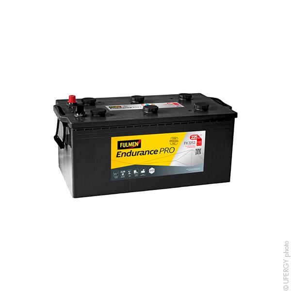 Batterie de démarrage camion Fulmen Endurance Pro FX2253 - 12V 225Ah 1100A - Technologie SHD_0