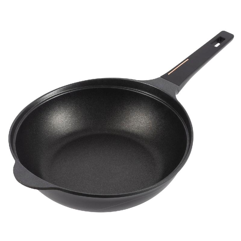 BERGNER Copper - Wok Ø30cm en aluminium moulé couleur noire avec revêtement - noir Q5138_0