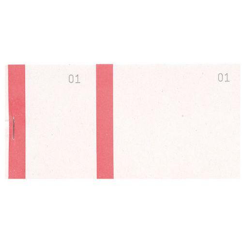 BLOC VENDEUR COL. ASSORT 100 FEUIL. DOUBLE NUM. 6 6X135CM - EXACOMPTA