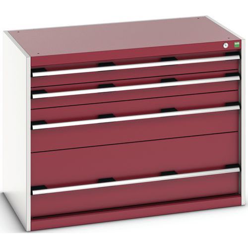 BOTT 1 ARMOIRE À TIROIRS SL-1068-4.2 AVEC 4 TIROIRS POUR CHARGE LOURDE - BOTT