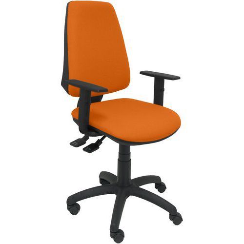 CHAISE ELCHE S BRAS RÉGLABLE - ROUE NYLON - ORANGE - PIQUERAS Y CRESPO