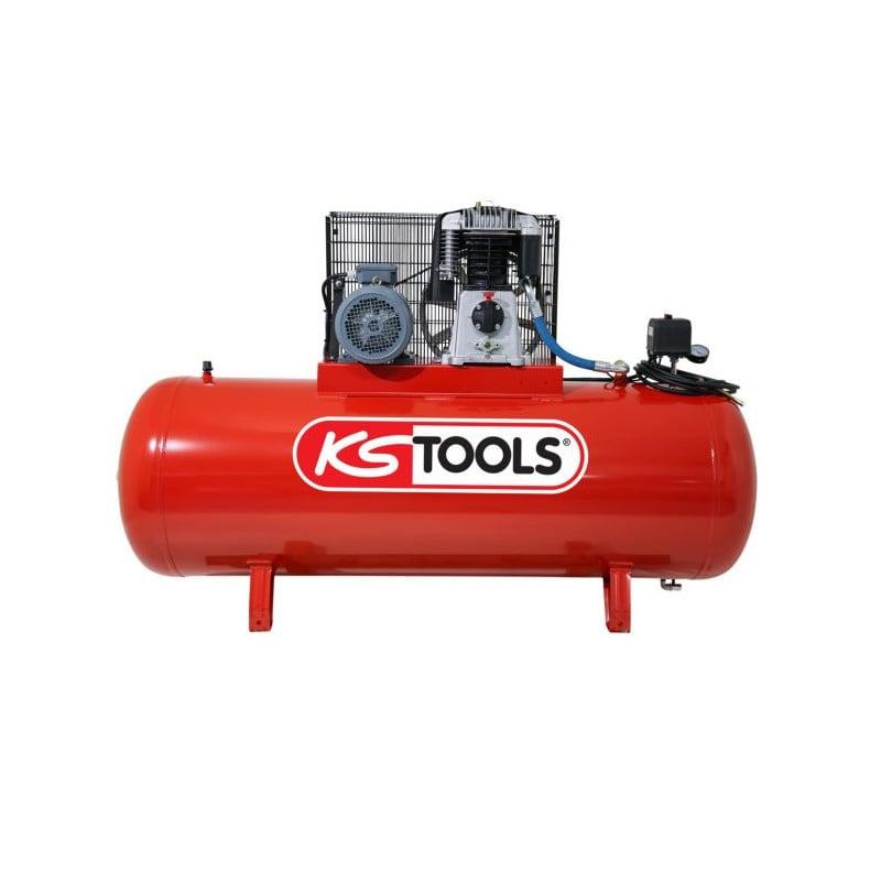 Compresseur sur cuve 500L - 13 bars - 380V tri - KSTools | 165.0708_0