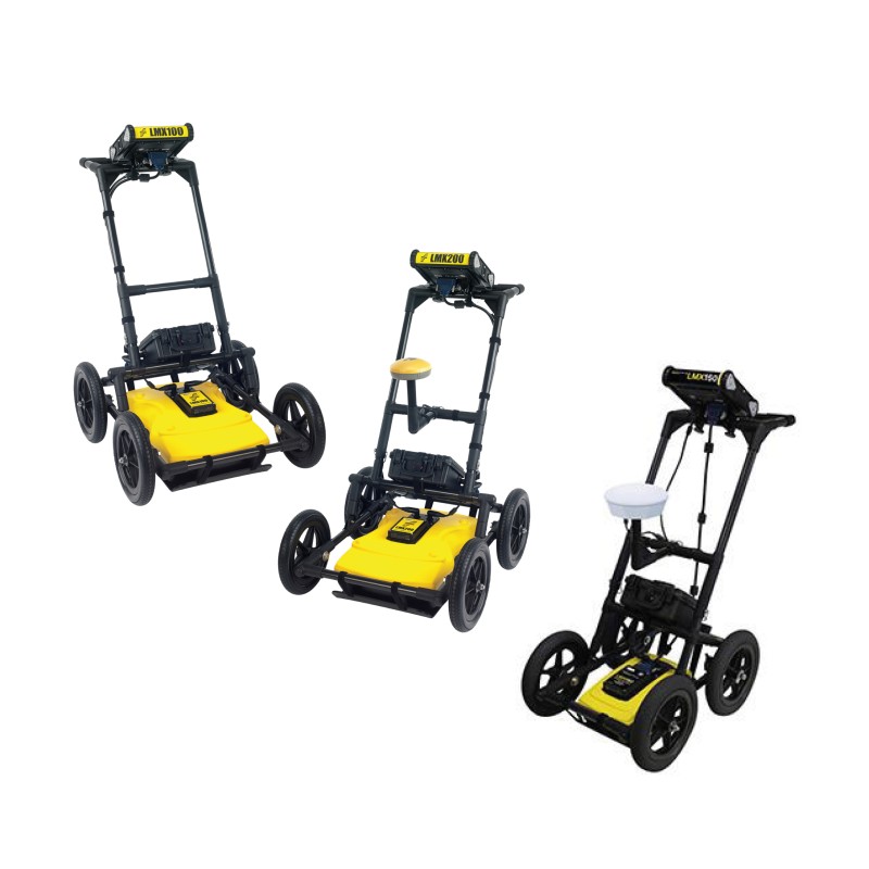 Détecteur de réseaux traditionnellement non-détectables - Géoradars LMX avec GPS intégré et écrans tactiles haute résolution_0