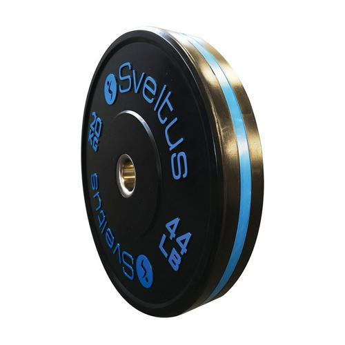 DISQUE OLYMPIQUE TRAINING - SVELTUS - DE 5 À 25 KG - L'UNITÉ