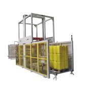 DP300 - Palettiseur entièrement automatique Delta-Engineering - pour conteneurs empilables jusqu'à 3,1 m de haut_0