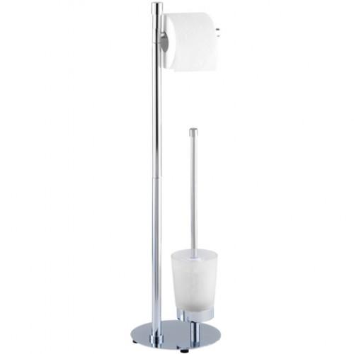 ENSEMBLE WC SUR PIED - ROMA - ACIER INOX WENKO