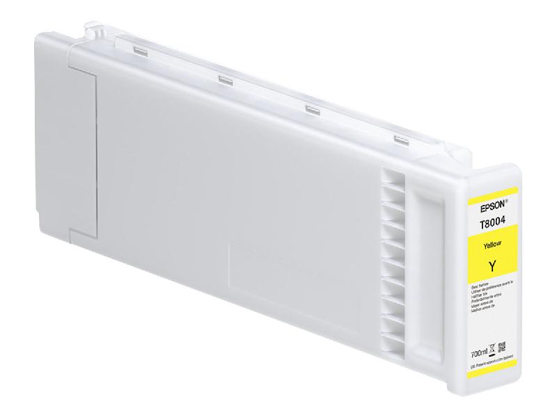EPSON T8004 - JAUNE - ORIGINAL - CARTOUCHE D'ENCRE