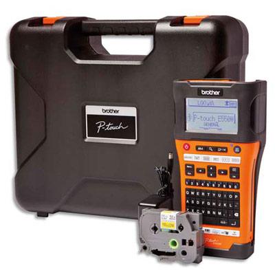 ETIQUETEUSE INDUSTRIELLE BROTHER PT-E550WVP - CONNECTABLE USB ET WIFI - 24MM