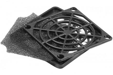 Filtre anti-poussière pour ventilateur - plastique lavable - 60x60x3mm_0