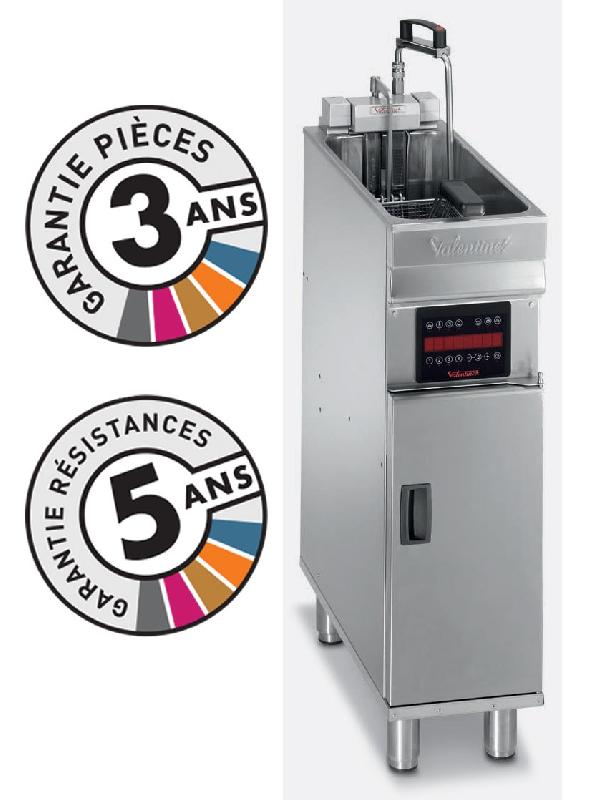 Friteuse électrique sur coffre - 9-10 litres - Valentine - EVOC250T - commandes électroniques et haut rendement_0
