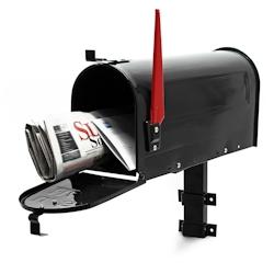 HELLOSHOP26 - Us mailbox boite aux lettres design américain noir montage au mur poste 16_0000334 - noir 3000997699789_0