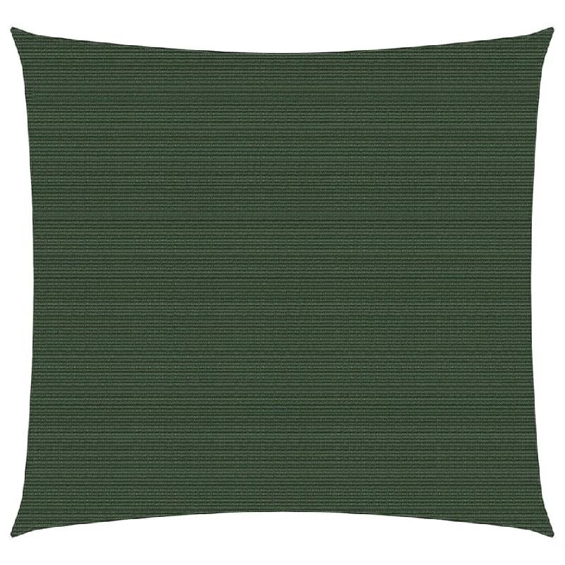 Helloshop26 - Voile toile d'ombrage parasol 160 g/m² vert foncé 6 x 6 m PEHD 02_0009442 - vert 3000510047769_0