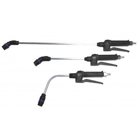 Kit lance spécifique pour machine 5 à 7 bars - Référence PV250EBLB - 3 lances incluses avec poignées 10 bars et buses_0