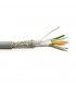 Kp6155 - câbles multiconducteurs Sterlan - 6 conducteurs 0.22mm² - gaine PVC gris - blindé tresse + alu_0