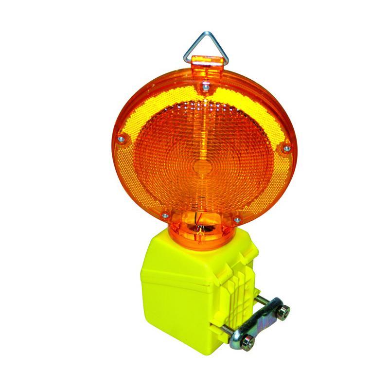 Lot de 3 lampes de chantier Taliaplast - clignotantes automatiques - 60 flash/min - Réf. 500203 x3_0