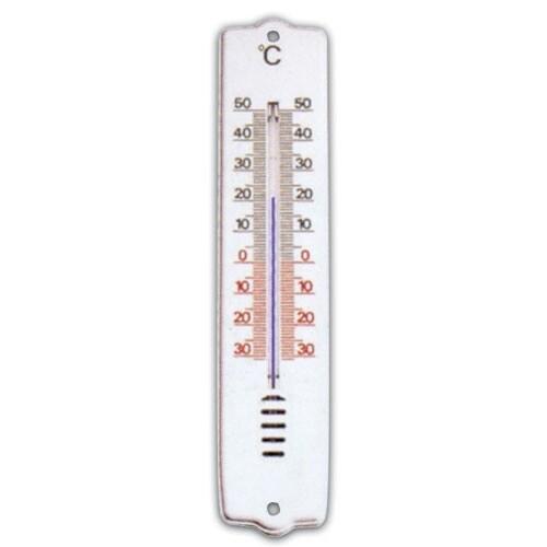METALTEX Thermomètre intérieur/extérieur plastique blanc - 035-1090179_0