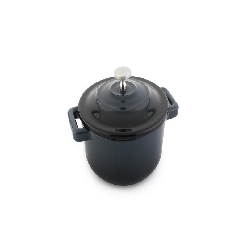 METRO PROFESSIONAL Casserole avec couvercle, Fonte, Ø 10.5 cm, 0.29 L, Hauteur : 8.1 cm, Induction, Résistant au four - fonte 4894926327824_0