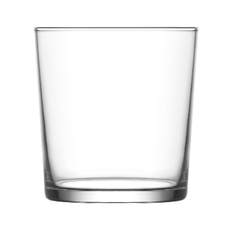 Novastyl - Lot de 4 gobelets bonita 34.5cl en verre transparent forme haute - 3256391029695_0